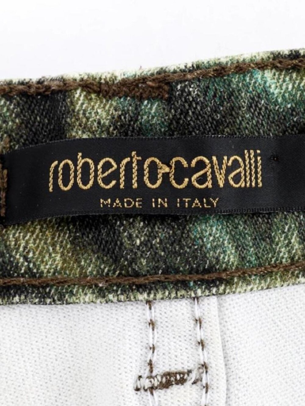 Roberto Cavalli 2003 F/W LEOPARD & CHAIN JEANS - Picture 3 of 4
